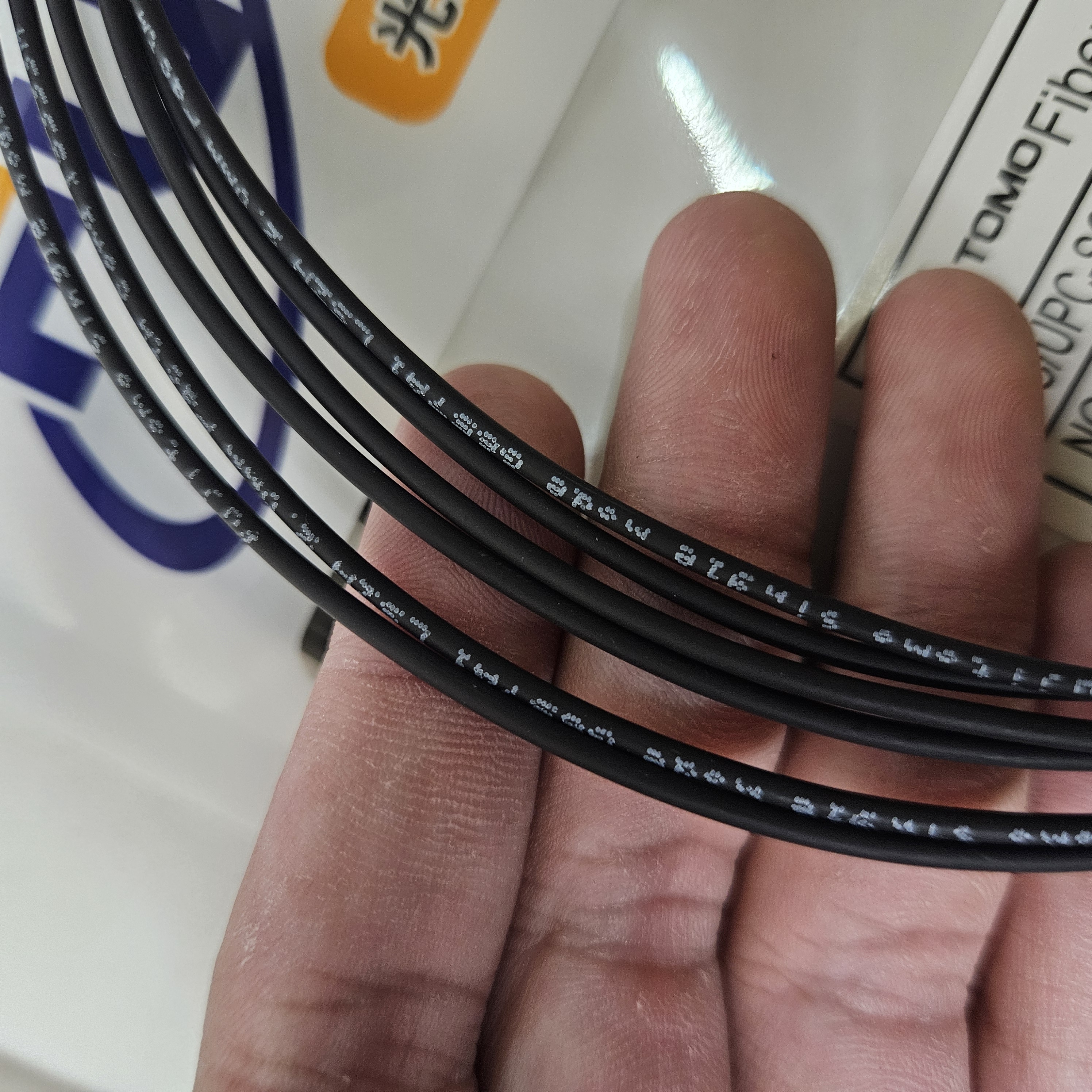 Patchord black fujitomo 3m black